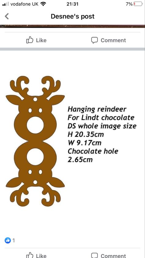 Lindt Chocolate Reindeer Cricut, Diy Christmas Presents, Lindt Chocolate, Ornament Exchange, Candy Holder, Candy Gifts, Chocolate Gifts, Cricut Cut Files, Wooden Crafts