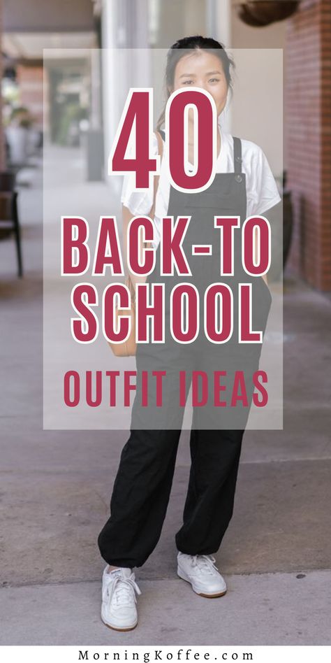 Find inspiration for everyday school outfits that are easy to copy. back to school outfits, casual looks, and cute teen outfits. School Outfit Inspired, Easy School Outfits, Grade School Activities, Outfit Ideas For Teens, Free School Printables, Everyday School Outfits, Back To School Outfit Ideas, Toddler Sensory Bins, School Outfit Ideas