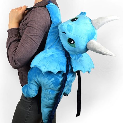 New Shop Pattern! Dragon Backpack Plush Backpack Sewing Pattern, Dragon Backpack, Basic Sewing Kit, Backpack Pattern Sewing, Backpack Sewing, Diy Sy, Fox And Rabbit, Animal Sewing Patterns, Sewing Stuffed Animals