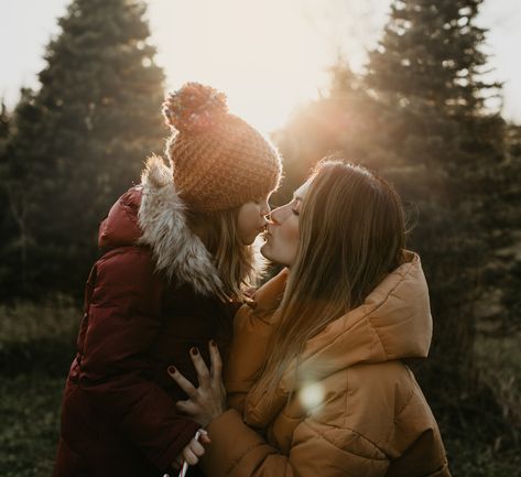 Mother Daughter Photo Shoot, Mother Daughter Photos, Christmas Family Photos, Mom And Daughter, Maternity Gowns, Tree Farm, Christmas Tree Farm, Tree Farms, Single Mom