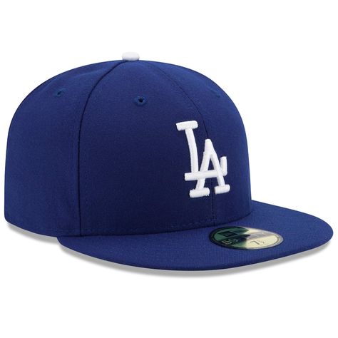 Los Angeles Dodgers New Era Authentic Collection On Field 59FIFTY Performance Fitted Hat - Royal Swag Hats, Dodger Hats, Blue Game, Batting Gloves, Dodgers Baseball, Cap Collection, 60th Anniversary, Blue Hat, New Era 59fifty