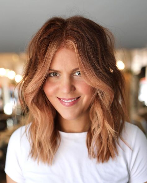 Soft Unique Hair Shade for Spring Hair Doos, Summer Hair Color Ideas, Strawberry Blonde Hair Color, Short Red Hair, Spring Hair Color, Hair Color Auburn, Copper Hair Color, Strawberry Blonde Hair, Fresh Hair