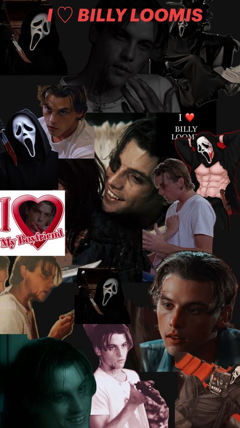 Ghostface Wallpaper Aesthetic, Billy Loomis Hot, Scream Videos, Scream Characters, Stranger Things Print, Scream Cast, Billy Loomis, Cute Images For Wallpaper, Scream Franchise