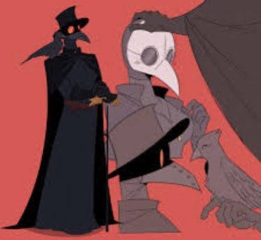 Black Plague Doctor, Plague Doctor Costume, Crow Mask, Plague Mask, Plague Doctor Mask, Mask Drawing, Plague Doctor, Cute Comics, Dnd Characters