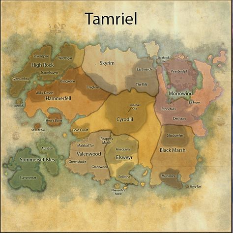 Elder Scrolls Races, Skyrim Lore, Elder Scrolls Map, Skyrim Map, Elder Scrolls Oblivion, Elder Scrolls Lore, Elder Scrolls Games, Elder Scrolls Art, Elder Scrolls Skyrim