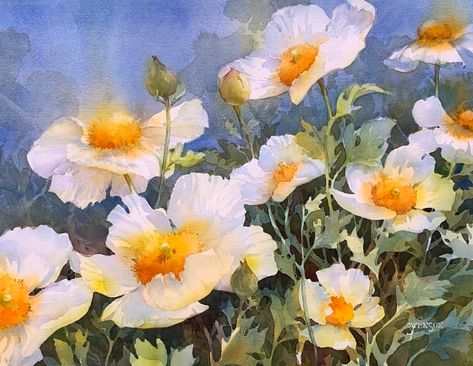 Brenda Swenson Fine Art Brenda Swenson, Working Professional, Watercolor Pictures, Plein Air Paintings, Watercolor Sketch, Watercolour Tutorials, Flower Art Painting, Artist Websites, Large Painting