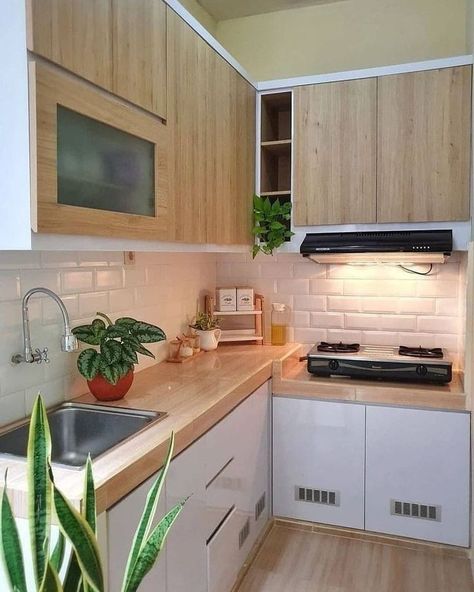 Small Kitchen Cabinet, Small Kitchen Cabinet Design, Small Kitchen Set, Kitchen Designs Ideas, Kitchen Cabinet Design Ideas, Cabinet Design Ideas, Interior Design Kitchen Contemporary, Small Kitchen Design, Small Kitchen Cabinets