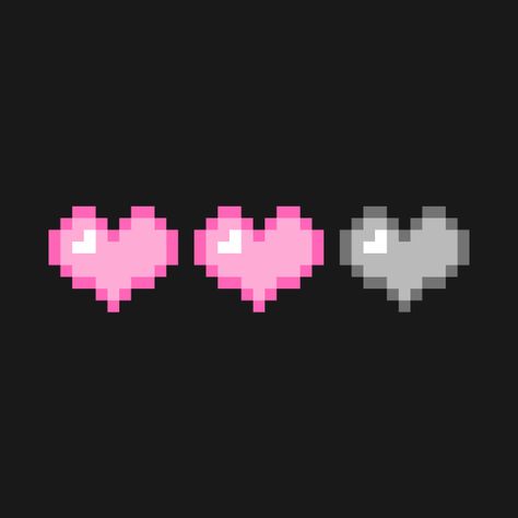 Pixel Video Game Hearts by emozombie Pixel Heart Png, Pixel Video Game, Pixel Video, Empty Heart, Pixel Heart, Heart Png, Video Game, Video Games, Shopping Outfit