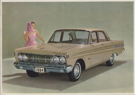 1964 Mercury Comet, Mercury Comet, Lincoln Mercury, Car Advertising, Car Art, Old Cars, Cool Cars, Vintage Cars, Lincoln