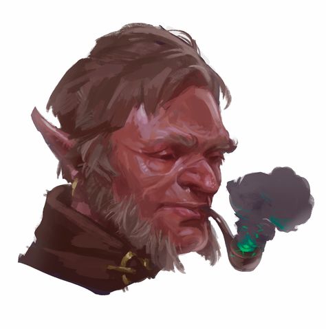 Old Elf, Old Halfling, Old Elf Art, Old Half Elf, Old Elf Male, Dnd Deep Gnome, Deep Gnome Artificer, Dnd Gnome Barbarian, Dnd Halfling