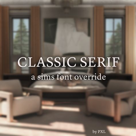 SERIF FONT REPLACEMENT OVERRIDE for TS4 | Patreon Sims 4 Hand Override, Sims 4 Pan Override, Sims Default Replacement, Sims 4 Fonts Replacement, Sims 4 Font Replacement Cc, Macbook Cc Sims 4, Font Replacement Sims 4, Sims 4 Plate Override, Sims 4 Font Override