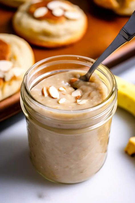 Bourbon Banana Butter Bourbon Banana Butter, Banana Recipes No Butter, Bourbon Banana Bread, Canning Granny, Banana Butter, Homemade Jelly, Ripe Bananas, Nature's Bounty, Jams & Jellies