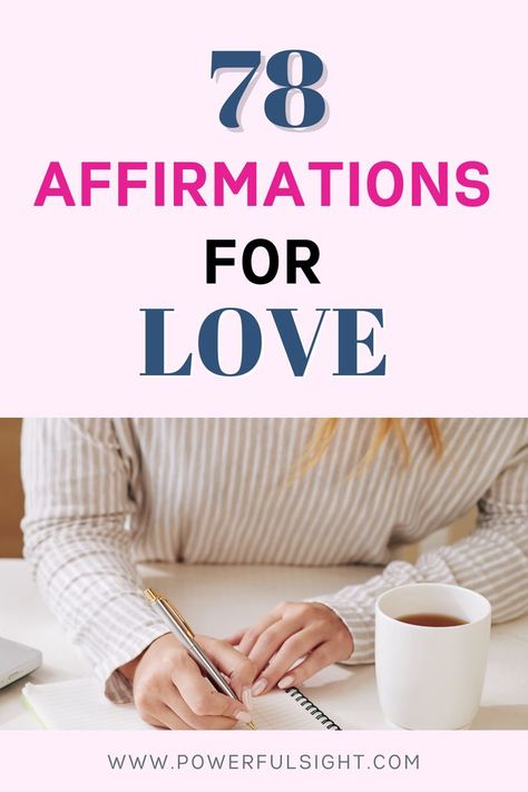 Affirmations For Love Affirmation For Single Women, Affirmations For Love, Uplifting Words, Power Of Love, Self Love Affirmations, Love Affirmations, Self Worth, Single Women, Daily Affirmations