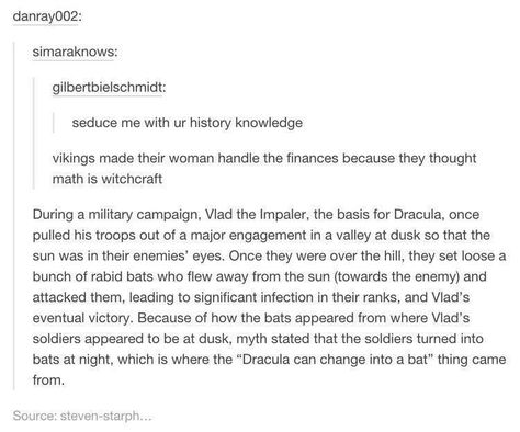 Vampire Facts, Sickly Pale, Vampire History, History Knowledge, Funny Tumblr, History Nerd, History Humor, Funny Tumblr Posts, Interesting History