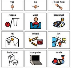 The Bender Bunch: 8 Ways to Communicate With Your Speech Impaired Students Pecs Printables, Pecs Communication Book, Pec Cards, Pecs Communication, Communication Pictures, Pecs Pictures, Special Education Behavior, Communication Boards, Communication Book