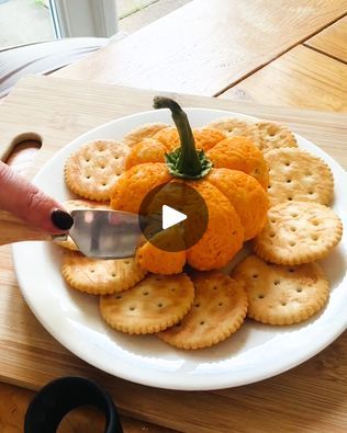 8M views · 27K reactions | Boursin Cheese Charcuterie Pumpkin 🎃🧀 | Perfect with crackers or bread 😍🧀 | By FOODbible | Facebook Boursin Cheese Appetizers, Pumpkin Cheese Ball Recipe, Fall Appetizers, Boursin Cheese, Cheese Pumpkin, Cheese Ball Recipes, Charcuterie And Cheese Board, Cheese Appetizers, Pumpkin Seasoning