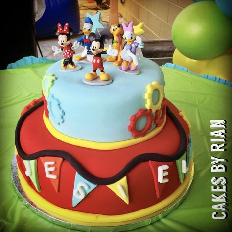 Mickey Mouse Clubhouse Cake Mickey Mouse Clubhouse Cake, Mickey Mouse Clubhouse, Sheet Cake, 3rd Birthday, Cake Decorating, Birthday Cake, Cake, Birthday, Quick Saves