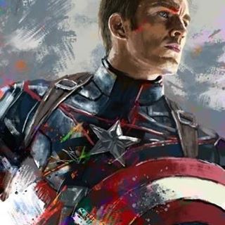 Keyboard Web (@keyboardweb) • Instagram photos and videos Captain America Painting, Yossi Kotler, Captain America Art, Marvel Paintings, Marvel Wallpapers, Captain America Wallpaper, Marvel Drawings, Marvel Artwork, Avengers Wallpaper