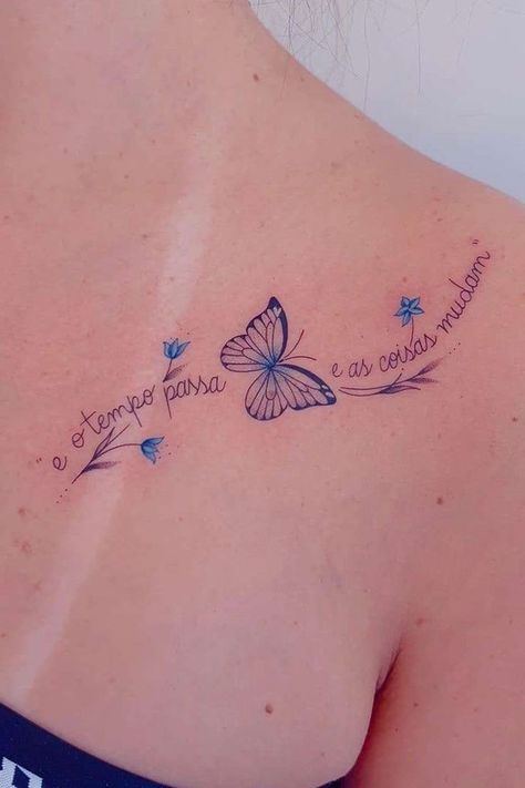 Tatuagem Feminina De Borboleta Qual O Significado? Black Butterfly Tattoo, Food Tattoos, Dope Tattoos For Women, Classy Tattoos, Tattoo Feminina, Dope Tattoos, Tattoo Design Drawings, Mini Tattoos, Tattoo Fonts