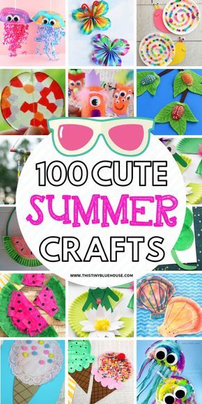 keep your kiddos engaged and busy this summer with these super fun boredom busting summer crafts for kids! Great for kids of all ages these crafts are guaranteed to provide hours of fun. #craftsforkids #craftsforlittlekids #summercraftsforkids #summeractivities #summercrafts #summeractivitiesforlittlekids #summeractivitiesfortoddlers #craftsfortoddlers #summercraftsforpreschoolers Cute Summer Crafts, Summer Activities For Toddlers, Summer Preschool Crafts, Summertime Crafts, Kraf Kertas, Summer Preschool, Summer Crafts For Kids, Crafts For Boys, Crafts For Kids To Make