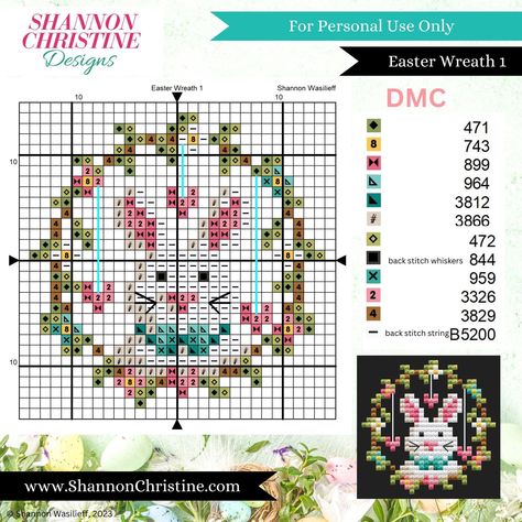 Easy Cross Stitch Patterns For Beginners Free, Free Cross Stitch Designs, Xstitch Patterns, Diamond Picture, Cross Stitch Freebies, Holiday Cross Stitch, Cross Stitch Christmas Ornaments, Pola Kristik, Easter Cross