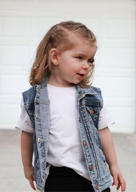 Girls Flap Detail Vest Denim Shirt curated on LTK Vest Denim, Toddler Girl Outfit, Toddler Girl Style, Toddler Girl Outfits, Denim Vest, Denim Shirt, Girls Shopping, Denim Fashion, Toddler Girl