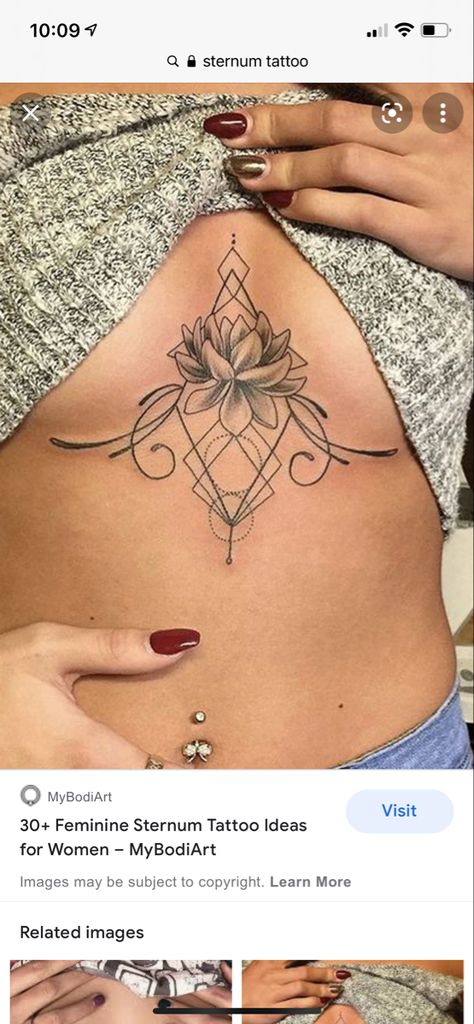 Tattoo Ideas For Chest, Center Of Chest Tattoo, Womens Sternum Tattoo, Between Breast Tattoos For Women, Breast Tattoos For Women, Chest Tattoo Female, Tattoo Female, Flash Tattoo Designs, Sternum Tattoo