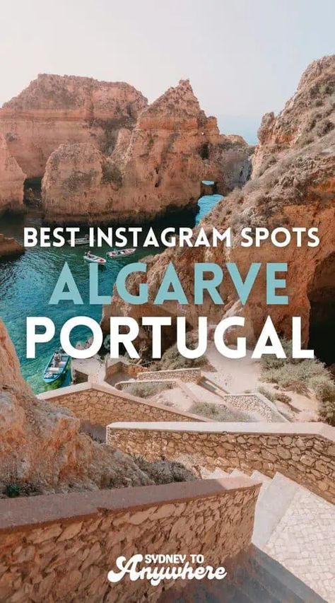 21 Most Instagrammable Places In Algarve (2024) Lagos Portugal Photography, Albufeira Outfits, Portugal Photo Ideas, Algarve Portugal Aesthetic, Aesthetic Fishing, Portugal Instagram, Instagram Portugal, Portugal Aesthetic, Albufeira Portugal