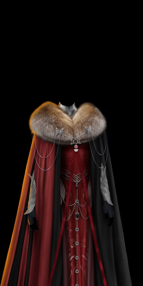 Fur Gown, Celana Jogger Wanita, Medieval Clothes, Fur Dress, Christmas Outfit Ideas, Red Fur, Targaryen Aesthetic, Gra O Tron, Old Fashion Dresses