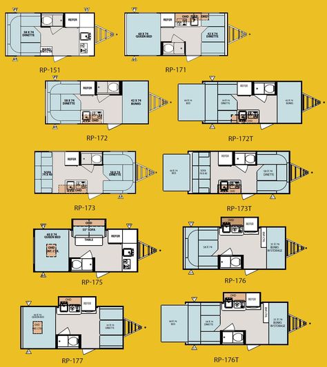 . Travel Trailer Floor Plans, Ultra Lite Travel Trailers, Travel Trailer Living, Lite Travel Trailers, R Pod, Cargo Trailer Camper, Tiny House Trailer, Trailer Living, Tiny House Inspiration