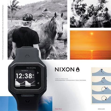 The Nixon Supertide. A new generation of surf watches. #whirlwindsports #nixonuk #watch #nixonwatch #supertide @nixon_now #cornwall #truro #surf #tidal Surf Watch, Nixon Watches, Tom Ford Makeup, Nixon Watch, Mac Eyeshadow, Beach Gear, Vintage Watches For Men, Garmin Watch, Nixon