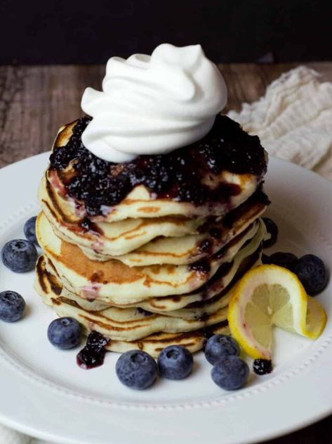 From Scratch Breakfast, Lemon Pesto Pasta, Blueberry Ricotta Pancakes, Almond Banana Bread, Recipe Ricotta, Blueberry Ricotta, Zucchini Tart, Lemon Blueberry Pancakes, Rolled Roast