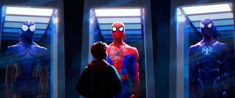 Spiderverse Cinematography, Spiderverse Stills, Spiderverse Screencaps, Kota New York, Miles Morales Spider, Spider Man Into The Spiderverse, Animated Spider, Full Mon, Spiderman Into The Spider Verse