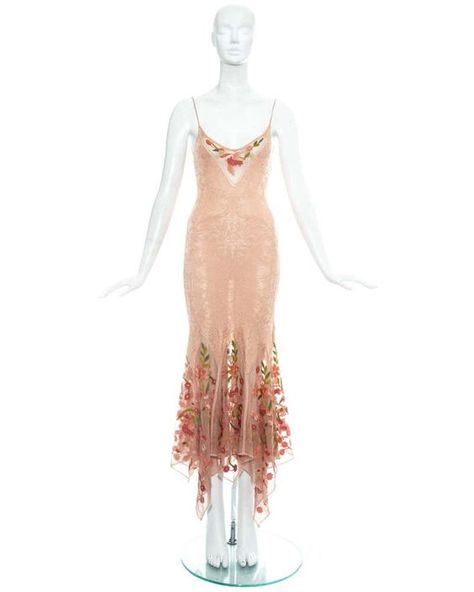 Knitted Summer Dress, Galliano Dress, Dior By John Galliano, Embroidered Summer Dress, Dior Dresses, Knit Summer Dress, Dresses Luxury, Dior Dress, John Galliano