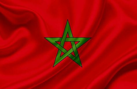 Moroccan flag Morocco Flag Wallpaper, Moroccan Flag Aesthetic, Morroco Flag, Bday Background, Morocco Football, Liechtenstein Flag, Moroccan Flag, Military Salute, Plats Ramadan