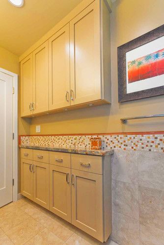 Narrow Cabinet Design, Pictures, Remodel, Decor and Ideas  hallway 6 Inch Deep Cabinet, Shallow Cabinet Wall, Kitchen Cubby Hole Ideas, Shallow Cabinets In Kitchen, Shallow Cabinet Storage, Shallow Kitchen Cabinet Wall, Shallow Kitchen Cabinets, Ann Sacks Tile Bathroom, Cosy Hallway