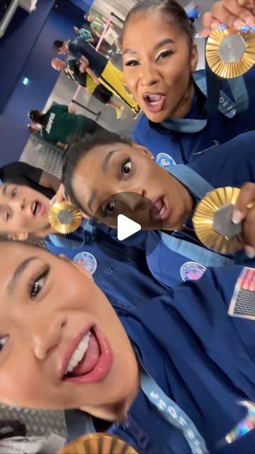 Sussan’s Tea ☕️ on Instagram: "USA Women’s gymnastics team celebrate winning gold with a hilarious TikTok 🥇
.
.
.
.
.
.
#parisolympics2024 #olympics #paris2024 #olympics2024 #simonebiles #sunilee #womensgymnastics #teamusa #olympics2024" Team Usa Gymnastics, Gymnastics Team, Usa Gymnastics, Usa Women, Female Gymnast, Simone Biles, August 1, Team Usa, Gymnastics