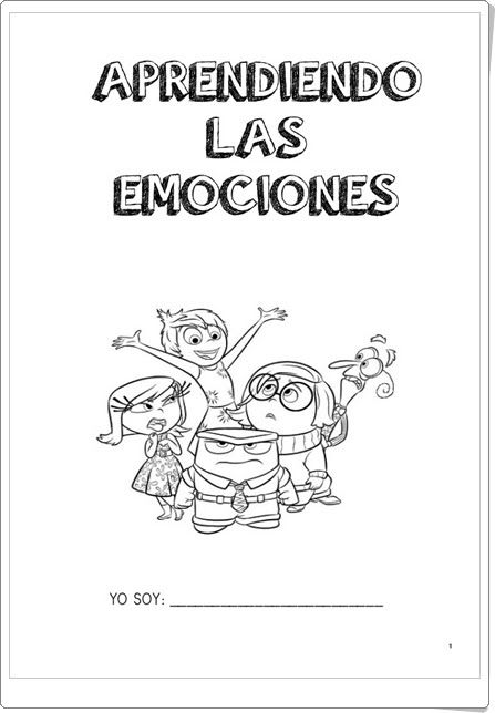 Cuaderno "Aprendiendo las emociones 1" (Educación Emocional de Primaria) Inside Out Coloring Pages, Emotional Intelligence Activities, Teaching Game, Spanish Teaching Resources, Elementary Spanish, Mindfulness For Kids, Social Emotional Skills, Spanish Classroom, Spanish Resources