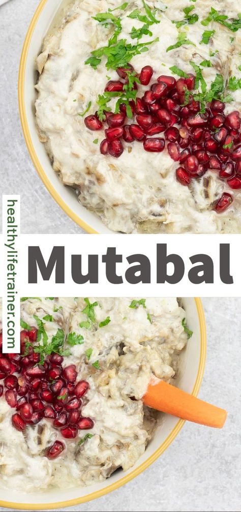 Mutabal, sometimes known as Moutabal, is one of the most well-known easy-to-make Middle Eastern eggplant dishes. Needless to say, Mutabal is a Middle Eastern dip made with eggplant. #eggplantdip #Moutabal #Mutabal #Middleeasterndip Mutabal Recipe, Moutabal Recipe, Middle Eastern Eggplant, Roasted Eggplant Dip, Eggplant Dip, Budget Family Meals, Family Baking, Eggplant Dishes, Roasted Eggplant