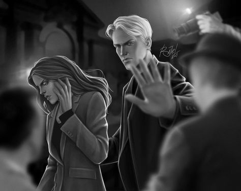 Slytherin Draco, Draco Malfoy Fanart, Daily Prophet, Dramione Fan Art, Draco Malfoy Aesthetic, Draco And Hermione, Bellatrix Lestrange, Harry Potter Tumblr, Hogwarts Mystery