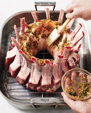 Crown Pork Roast Recipes, Crown Pork Roast, Crown Roast Of Pork, Holiday Entrees, Crown Roast, Pork Roast Recipe, Rack Of Pork, Pork Roast Recipes, Roast Recipe