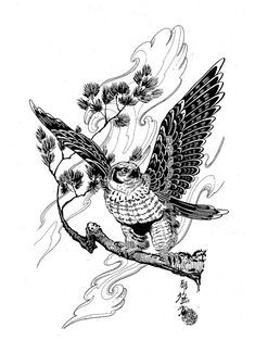 Japanese Hawk Tattoo, Japanese Hawk, Jack Mosher, Hawk Tattoo, Gem Tattoo, Tattoo Posters, Tatoo Inspiration, Eagle Art, Asian Tattoos