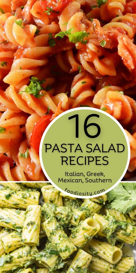 Delicious Pasta Salad, Summer Pasta Salad Recipes, Tomato Pasta Salad, Southwestern Recipes, Avocado Pasta Salad, Ideas For Dinner, Cold Pasta Salad Recipes, Caprese Pasta Salad, Pasta Salad Dressing