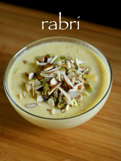 rabri recipe | rabdi recipe | how to make malpua rabdi Rabri Recipe, Rabdi Recipe, Shrikhand Recipe, Ice Cream Dessert Recipe, Hebbars Kitchen, Desi Khana, Kheer Recipe, Milk Dessert, Chefs Recipes