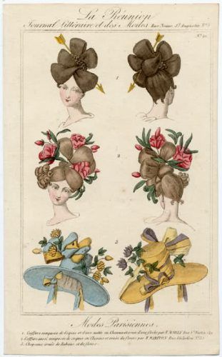 1820s Fashion, Historical Hairstyles, 1830s Fashion, Historical Hats, Romantic Period, Regency Fashion, 19th Century Fashion, Women's Hats, Historical Costume