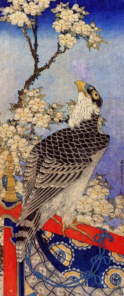 Hokusai Katsushika, Hokusai Great Wave, Japanese Paintings, Japanese Bird, Japanese Artwork, Japanese Illustration, Katsushika Hokusai, Eastern Art, Paul Gauguin