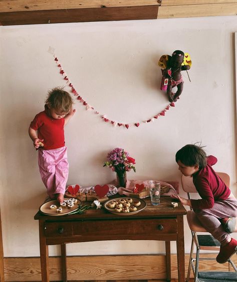 Leah Spicer, February Vibes, Moon Pie, Moon Pies, Childhood Things, Small People, Valentine Party, Valentines Party, Folk Tales