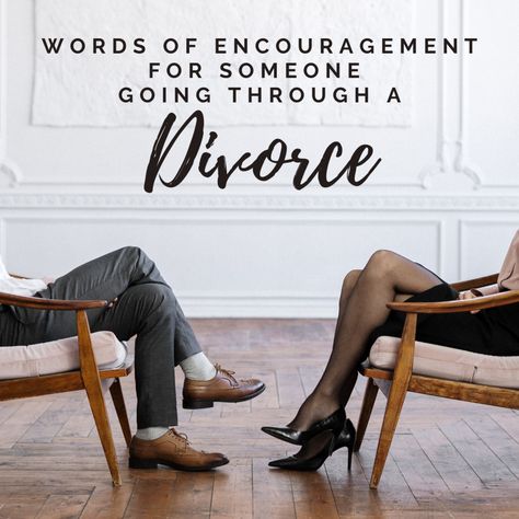 This article provides examples of encouraging words to say to a parent, daughter, son, relative, or friend going through a divorce or breakup. This includes prayers and quotes for separated couples to help them overcome the pain. Encouraging Words For Friends, Inspirational Divorce Quotes, Getting Over Divorce, Encouragement Quotes For Men, Separation Quotes, Prayer For Your Son, Going Through Divorce, Quote Friends, Prayer For Son