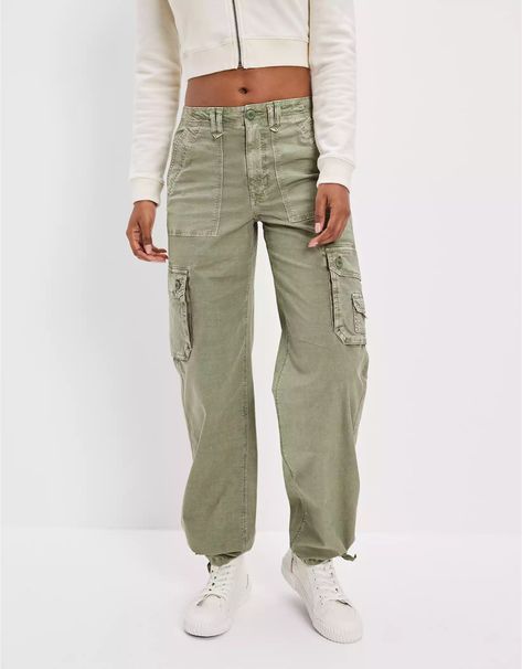 High Waist Jeggings, American Eagle Mom Jeans, Cargo Pants Outfit, Green Cargo Pants, Cargo Joggers, Mens Outfitters, American Eagle Jeans, Athletic Pants, Tan Color