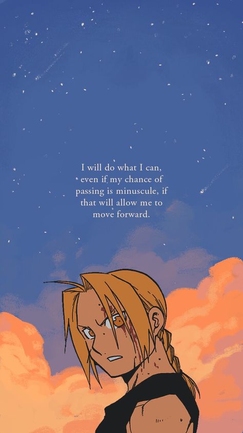 Anime Aesthetic Phone Wallpaper, Fullmetal Alchemist Quotes, Full Metal Alchemist Art, Aesthetic Phone Wallpaper, Sky Anime, Anime City, Hd Anime Wallpapers, Wallpaper Doodle, Anime Quotes Inspirational